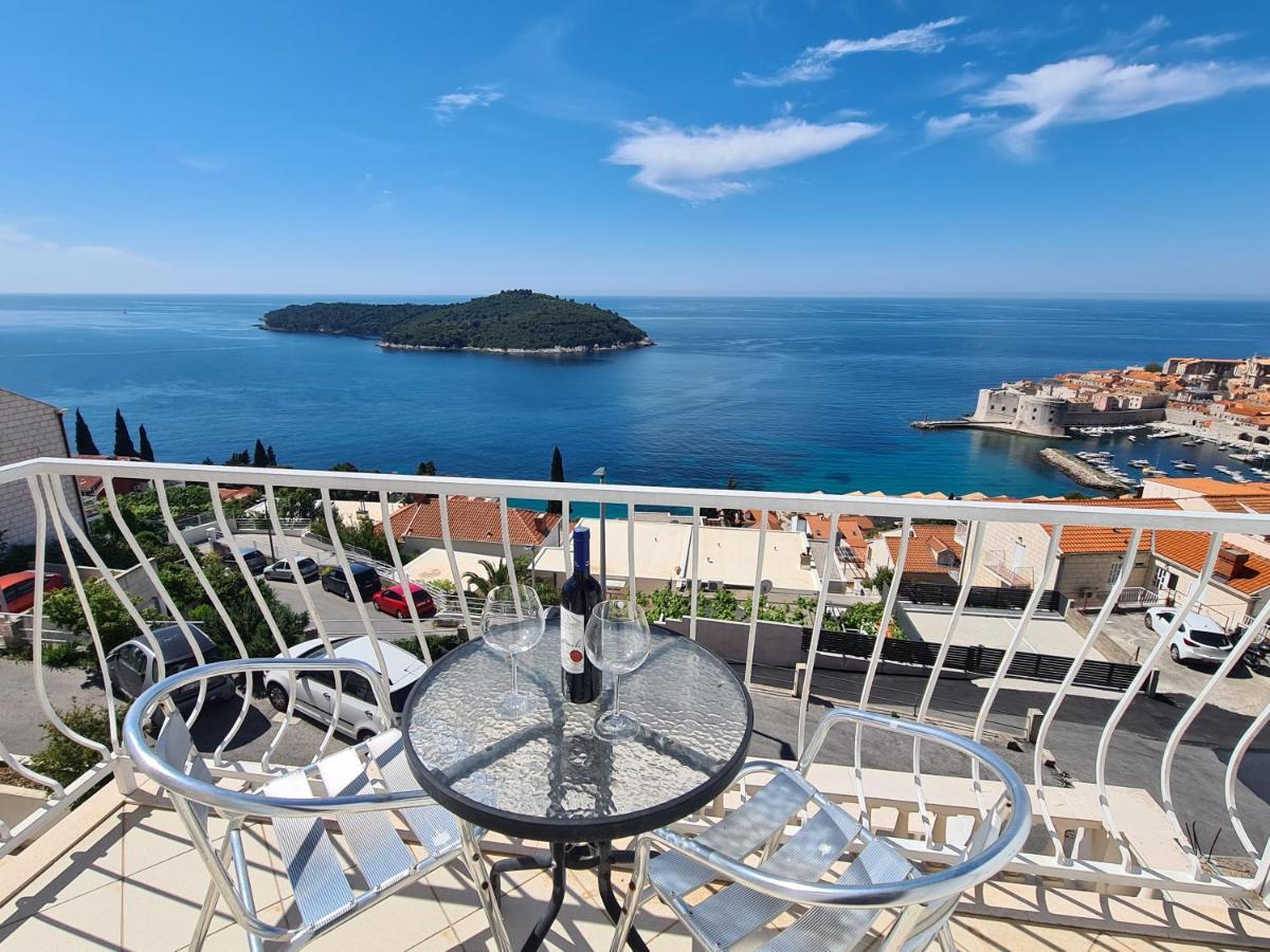 Ferienwohnung Panoramic Sea And Old Town View Dubrovnik Exterior foto
