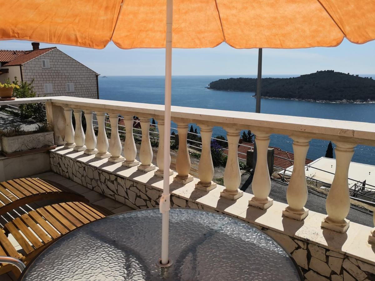 Ferienwohnung Panoramic Sea And Old Town View Dubrovnik Exterior foto