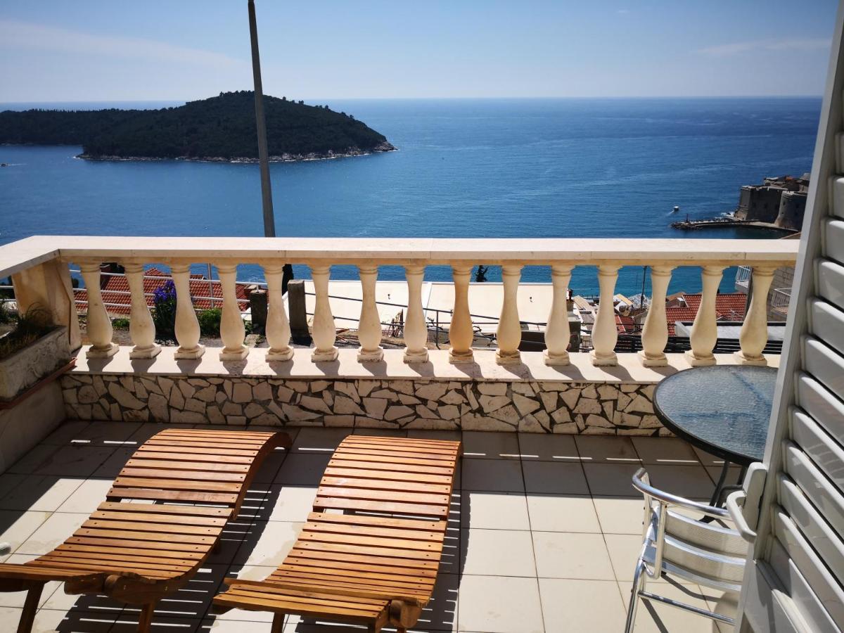 Ferienwohnung Panoramic Sea And Old Town View Dubrovnik Exterior foto