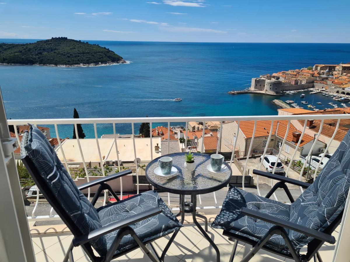 Ferienwohnung Panoramic Sea And Old Town View Dubrovnik Exterior foto