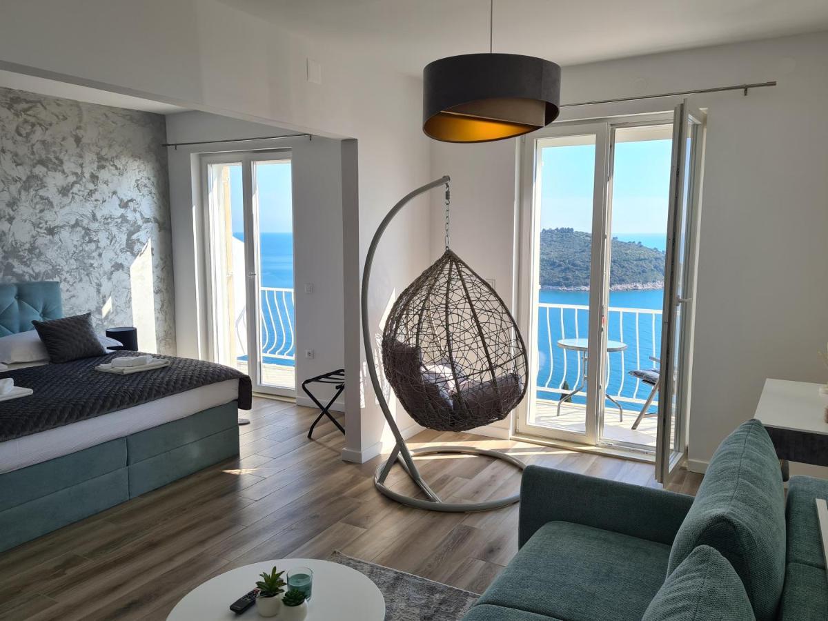 Ferienwohnung Panoramic Sea And Old Town View Dubrovnik Exterior foto